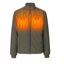 Small Battery Hi-Tech Smart Heating Charging Warm Winter Jacket with Battery